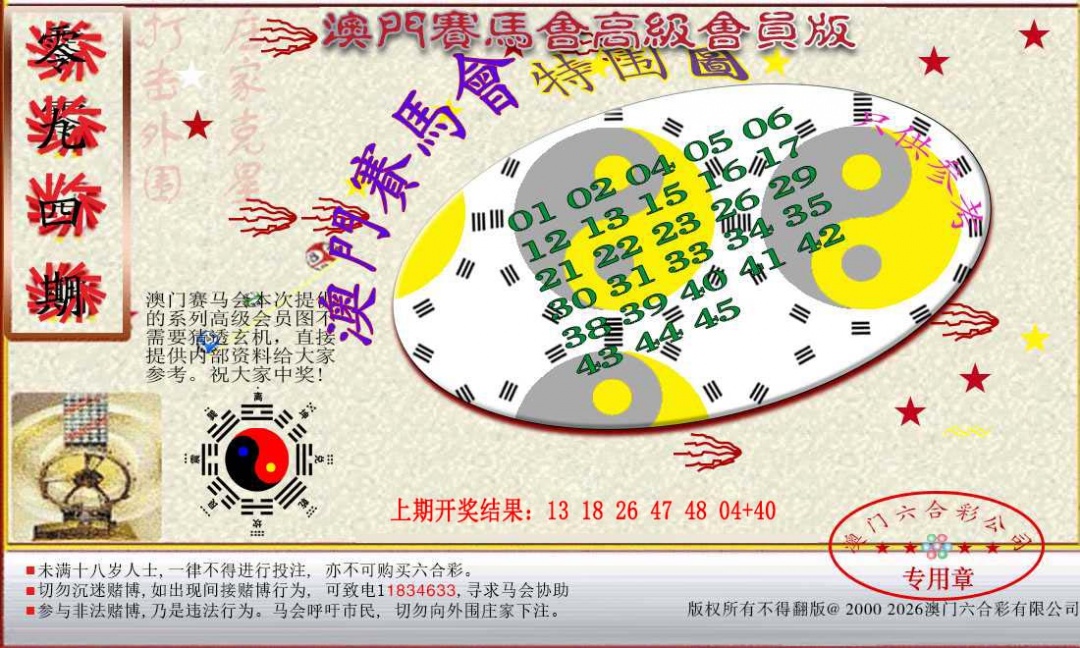 094期赛马会高级特围图[图]